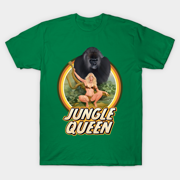 Jungle queen Fantasy Artwork TShirt TeePublic